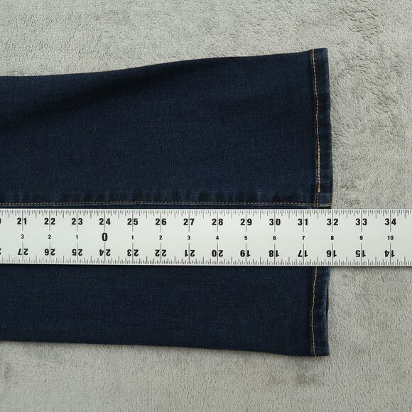 Levi's 512 Jeans Women's 14M Blue High-Rise Slimming Bootcut Denim 32" Inseam - Picture 4 of 16